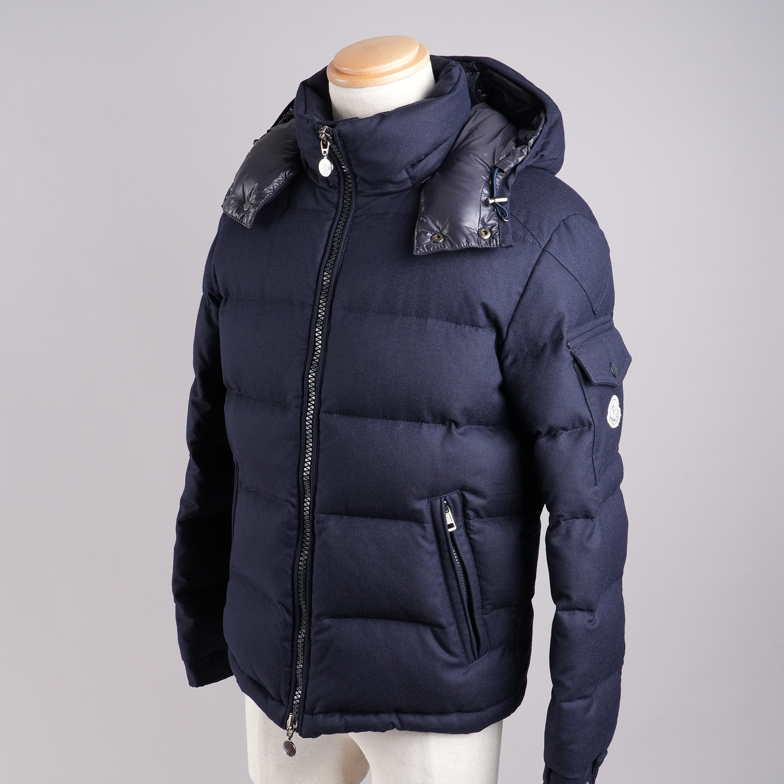 【レンタル２泊３日～】モンクレール MONTGENEVRE メンズ ダウンジャケット ダークネイビー サイズ0 冬 防寒 MONCLER