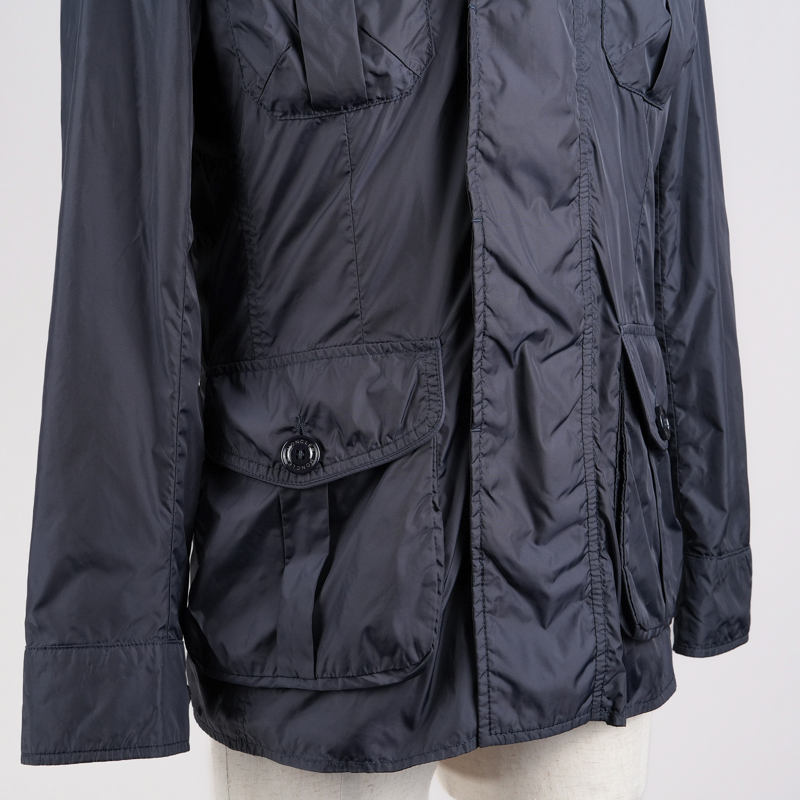 MONCLER KENYA フィールドジャケット ネイビー 胸・腰フラップポケット
