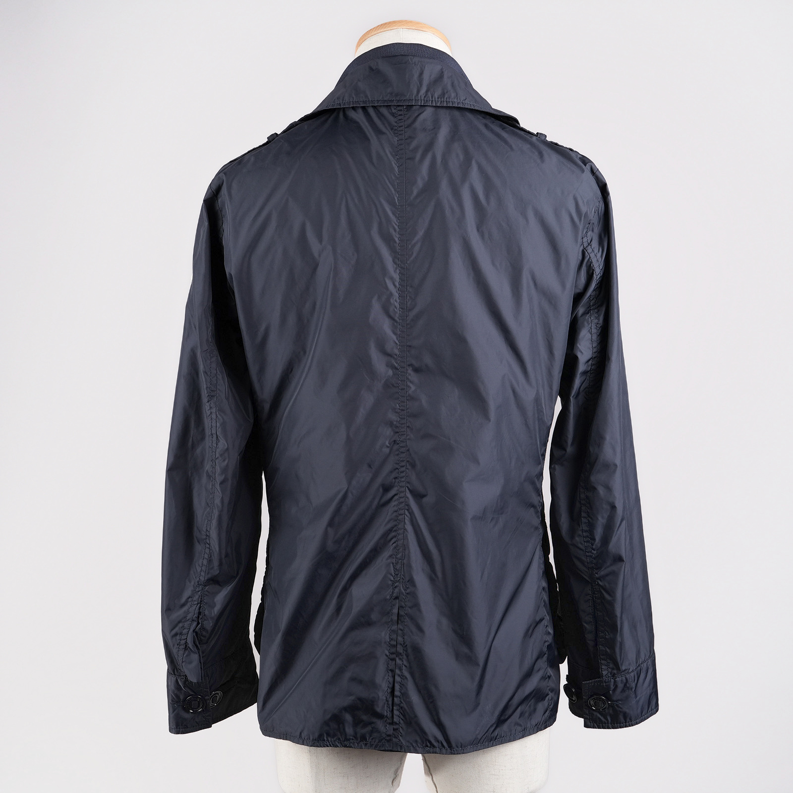 MONCLER KENYA フィールドジャケット ネイビー 背面全体