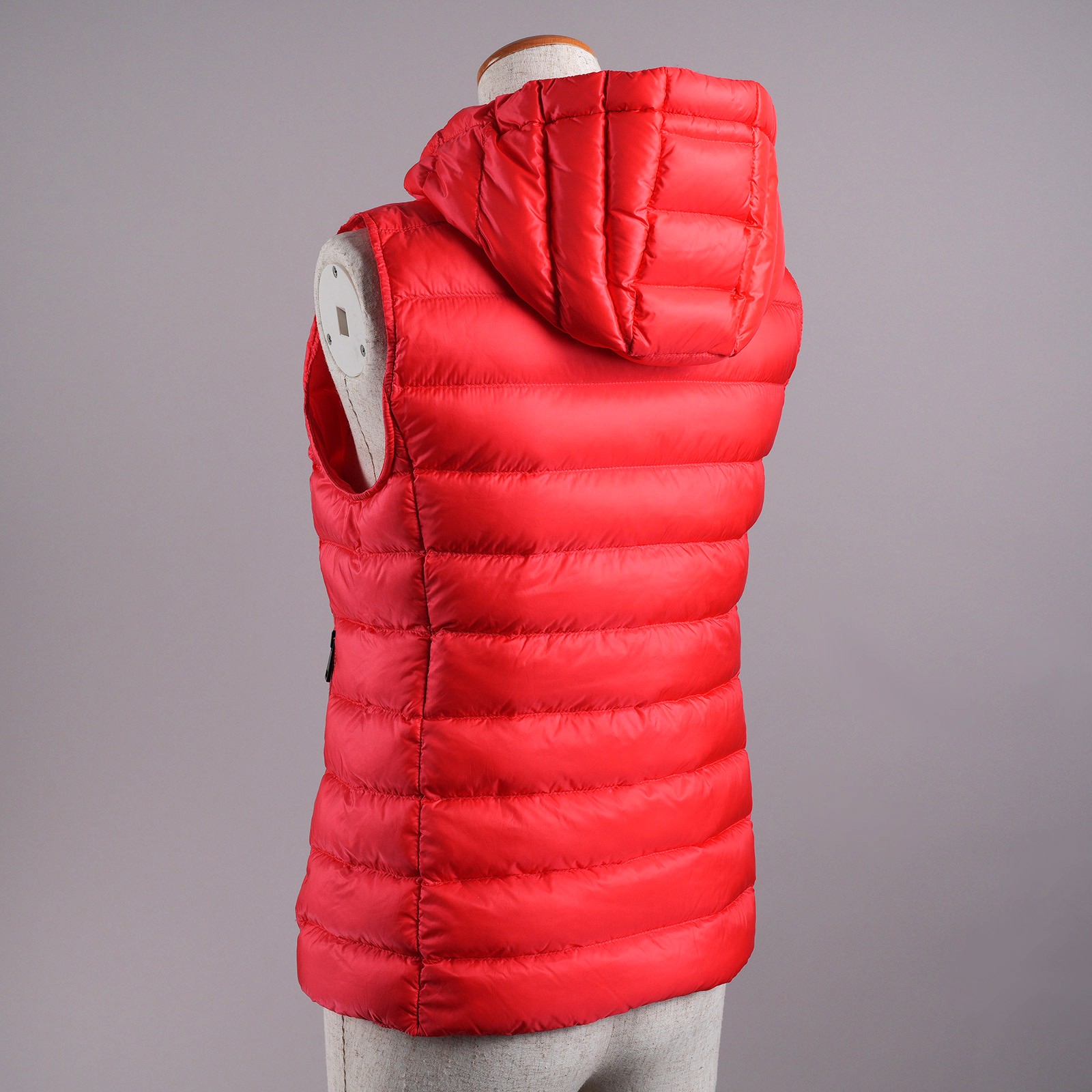 モンクレール SUCRETTE ダウンベスト サイズ1 レッド レディース MONCLER