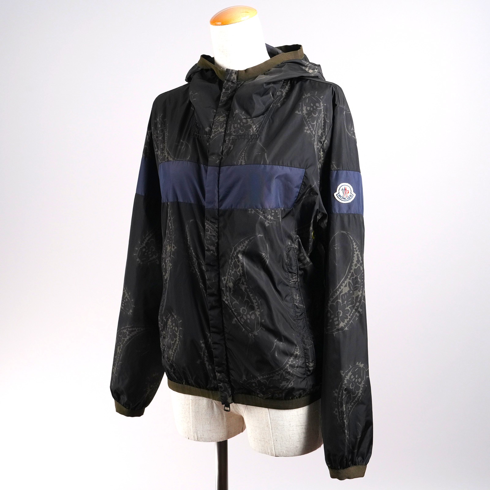 極美品 モンクレール RENO ジャケット サイズ0 メンズ MONCLER モンクレール RENO ジャケット サイズ0 ブラック メンズ MONCLER
