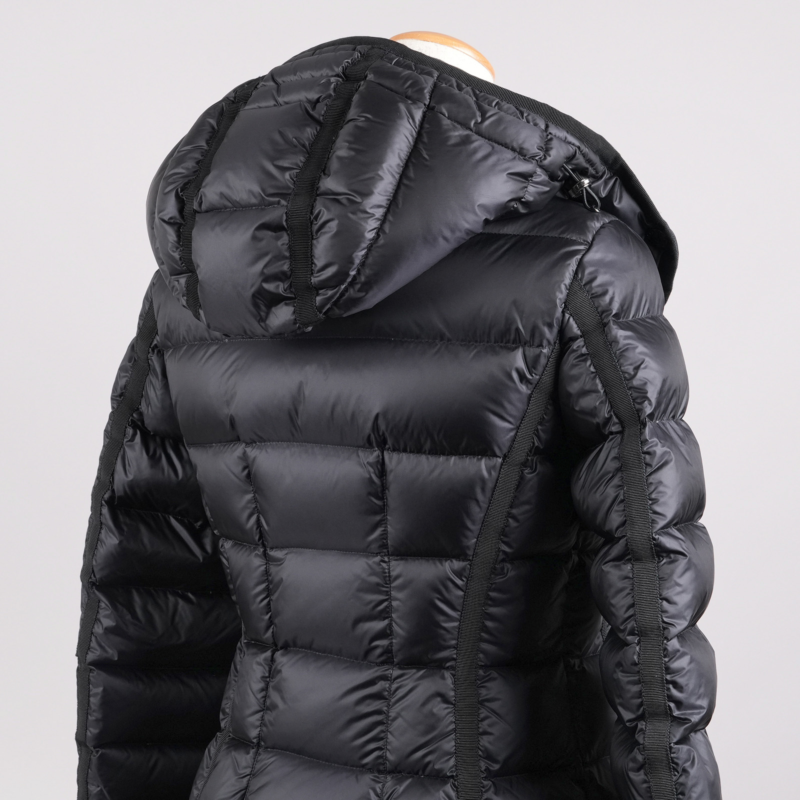 MONCLER HERMINE ダウンコート ブラック 商品写真10