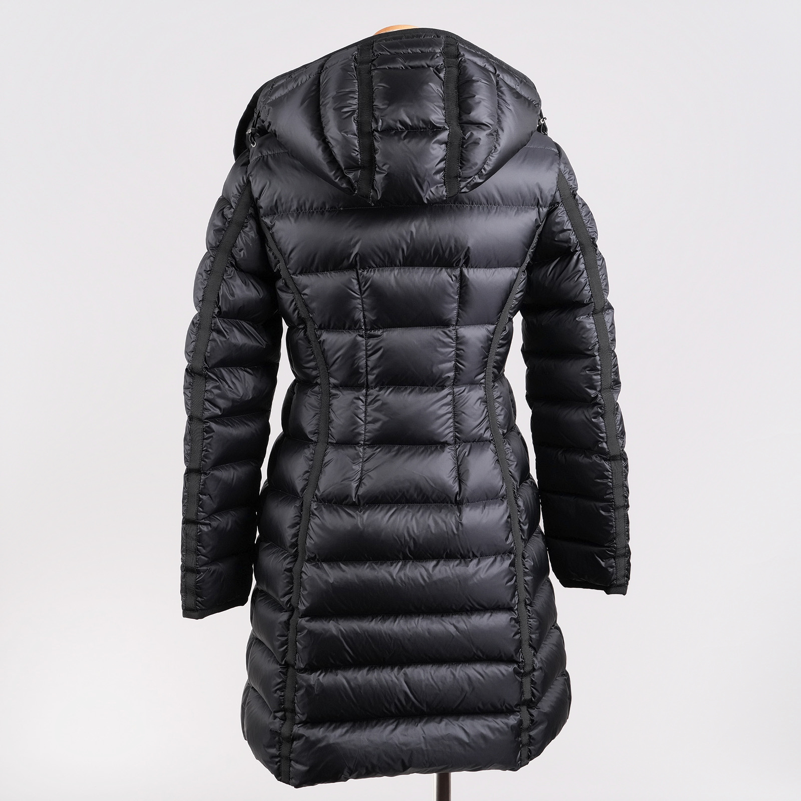 MONCLER HERMINE ダウンコート ブラック 商品写真9