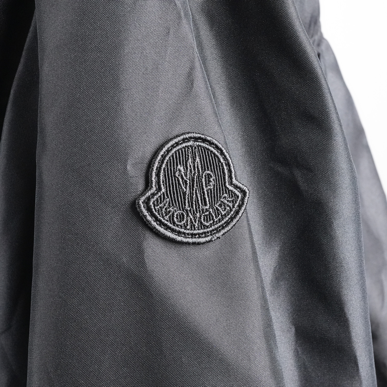 モンクレール（MONCLER）DEIPILO フィールドジャケット ブラック レディース サイズ1 左袖ロゴワッペン