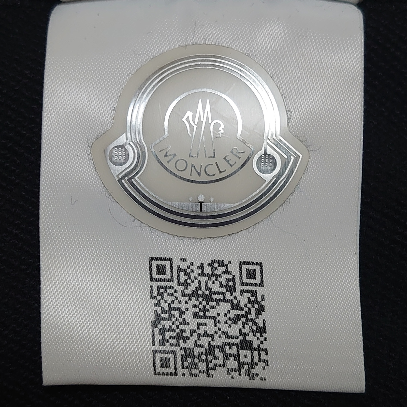 MONCLER × and wander ITABASHI ナイロンジャケット ブラック MONCLER認証タグ