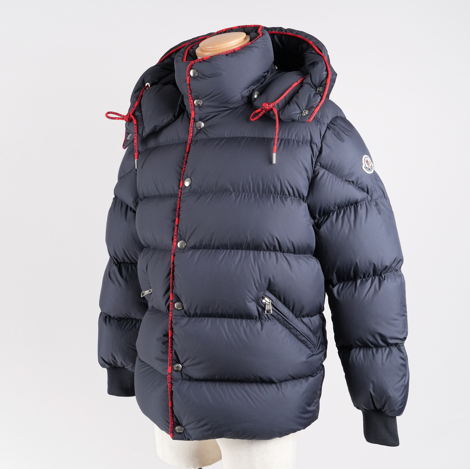 【レンタル２泊３日～】MONCLER モンクレール AMARANTE ダウンジャケット サイズ0 ネイビー メンズ 冬 防寒