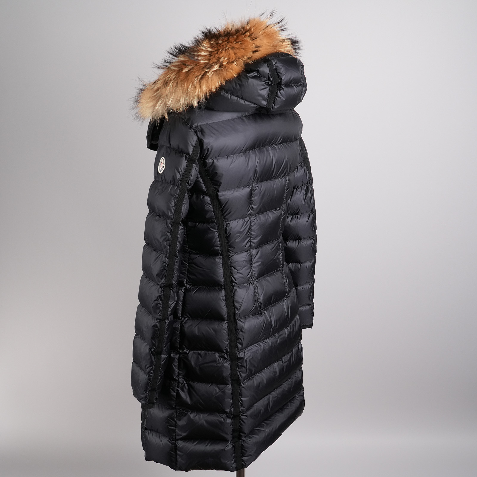 最終価格【新品】サイズ0 モンクレール エルミファー ネイビー ダウン D538 MONCLER モンクレール エルミファー ダウンジャケット ブラック サイズ