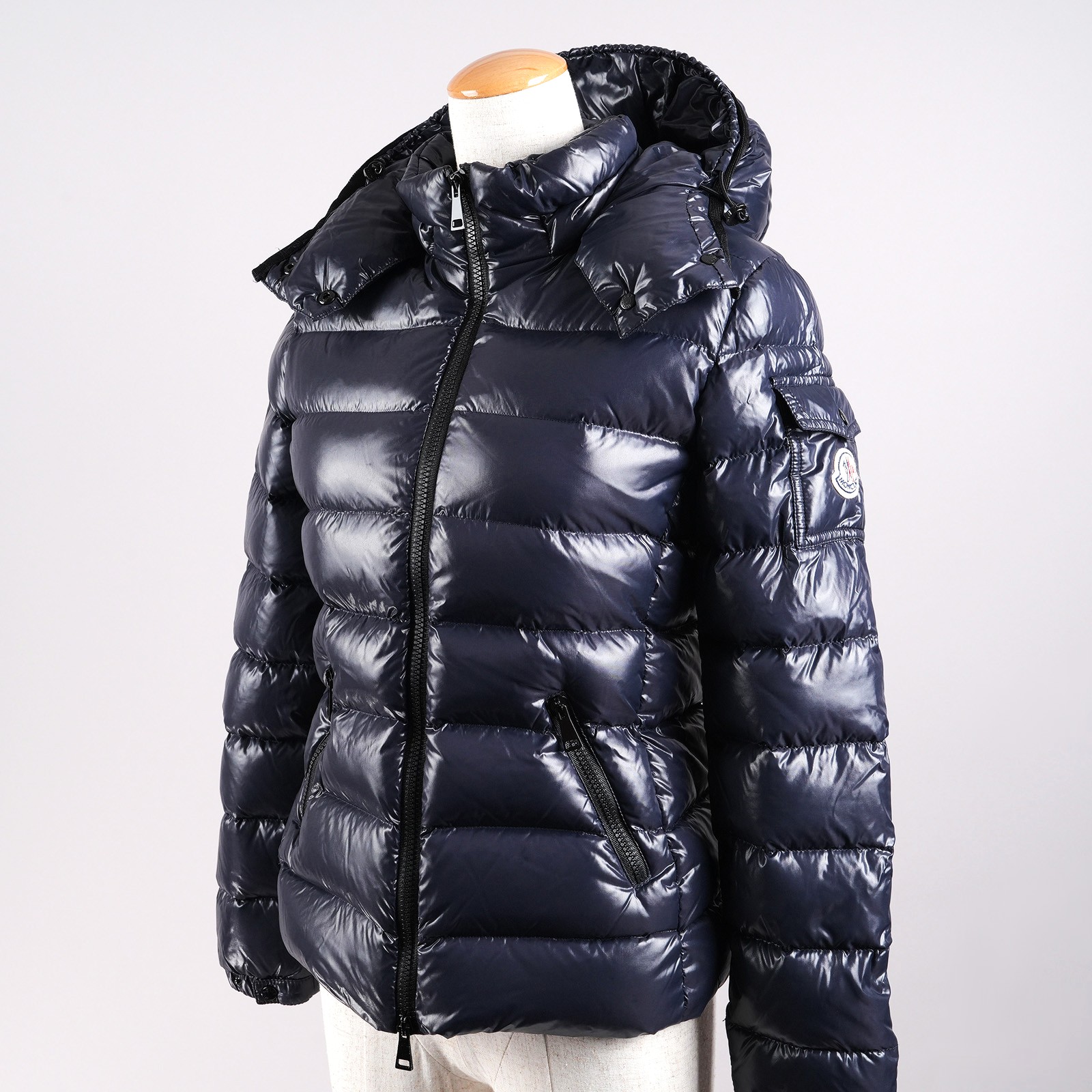 モンクレール BADY ダウンジャケット サイズ00 ネイビー レディース